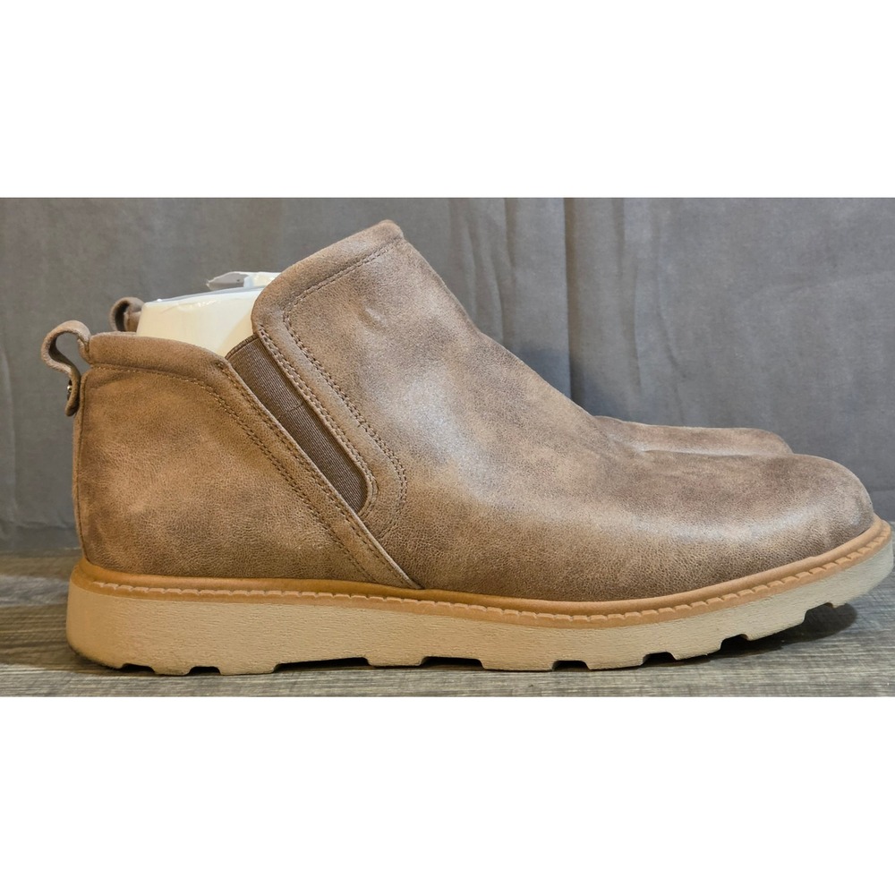 Dr. Scholls Margo Ankle Boots Womens Size 9.5 Brown Side Zip